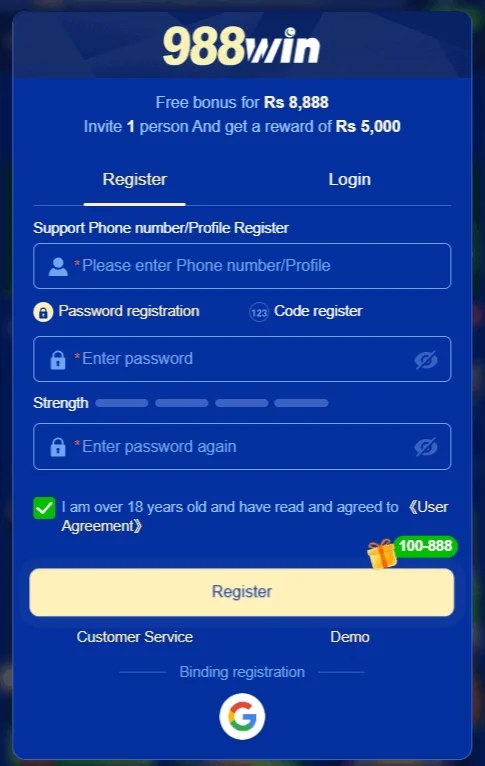 988Win Game APK Download in Pakistan - 988win Login - pokpoki.pk