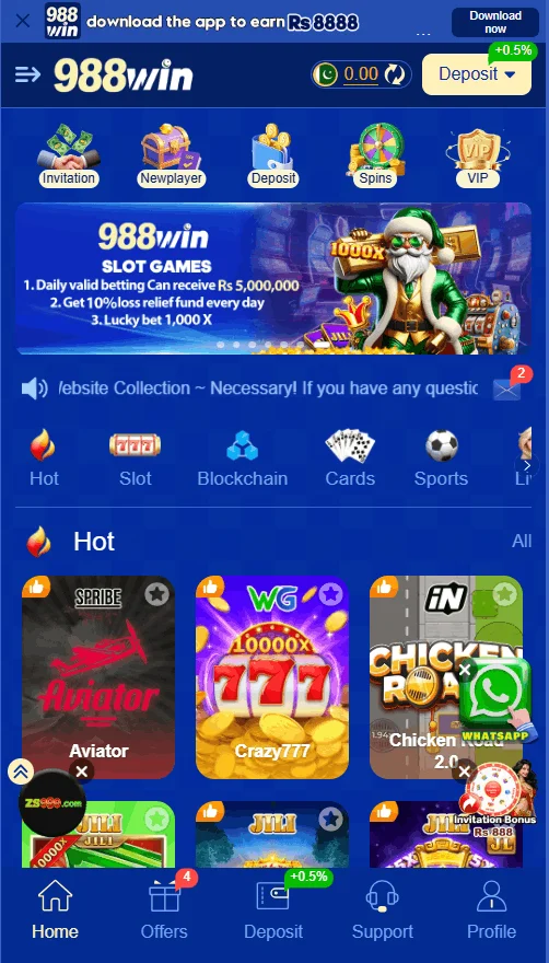 988Win Game APK Download in Pakistan - Games in 988 Win Game - pokpoki.pk