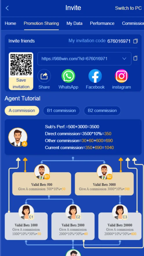 988Win Game APK Download in Pakistan - Referral Program - pokpoki.pk